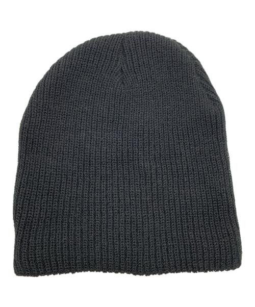 SUPREME（シュプリーム）SUPREME (シュプリーム) ニット帽 ブラックの古着・服飾アイテム