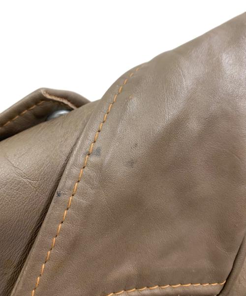 Schott（ショット）Schott (ショット) レザージャケット ブラウン サイズ:40の古着・服飾アイテム