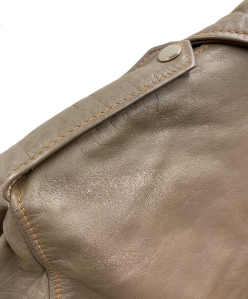 Schott（ショット）Schott (ショット) レザージャケット ブラウン サイズ:40の古着・服飾アイテム