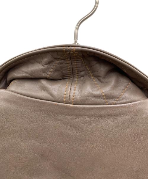 Schott（ショット）Schott (ショット) レザージャケット ブラウン サイズ:40の古着・服飾アイテム