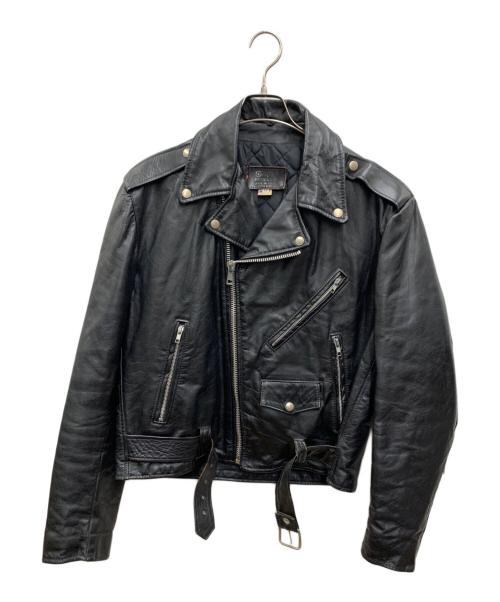 PRIME PARTS（プライムパーツ）PRIME PARTS (プライムパーツ) レザージャケット ブラック サイズ:44の古着・服飾アイテム