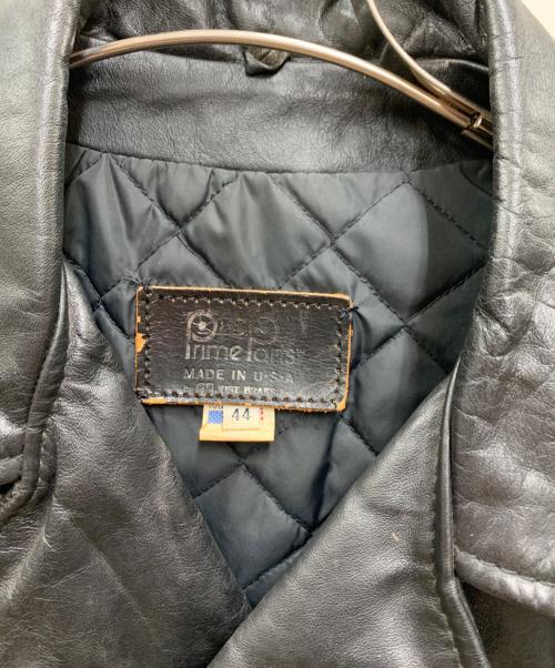 PRIME PARTS（プライムパーツ）PRIME PARTS (プライムパーツ) レザージャケット ブラック サイズ:44の古着・服飾アイテム