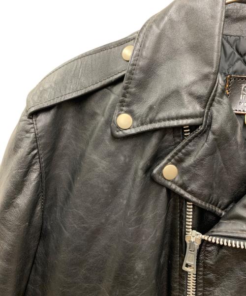 PRIME PARTS（プライムパーツ）PRIME PARTS (プライムパーツ) レザージャケット ブラック サイズ:44の古着・服飾アイテム