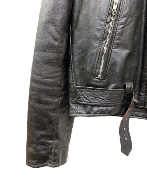 PRIME PARTS（プライムパーツ）PRIME PARTS (プライムパーツ) レザージャケット ブラック サイズ:44の古着・服飾アイテム