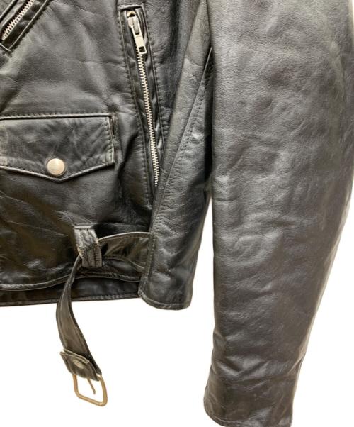 PRIME PARTS（プライムパーツ）PRIME PARTS (プライムパーツ) レザージャケット ブラック サイズ:44の古着・服飾アイテム