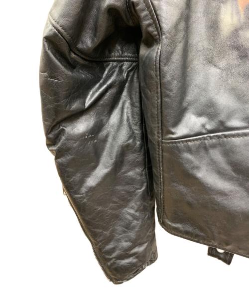 PRIME PARTS（プライムパーツ）PRIME PARTS (プライムパーツ) レザージャケット ブラック サイズ:44の古着・服飾アイテム