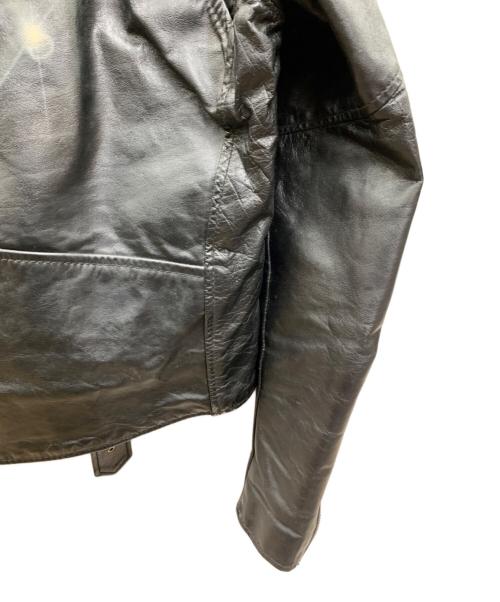 PRIME PARTS（プライムパーツ）PRIME PARTS (プライムパーツ) レザージャケット ブラック サイズ:44の古着・服飾アイテム