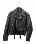 PRIME PARTS（プライムパーツ）の古着「レザージャケット」｜ブラック