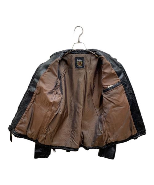 Schott（ショット）Schott (ショット) レザージャケット ブラック サイズ:Lの古着・服飾アイテム