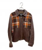 Pherrow'sフェローズ）の古着「レザージャケット」｜ブラウン