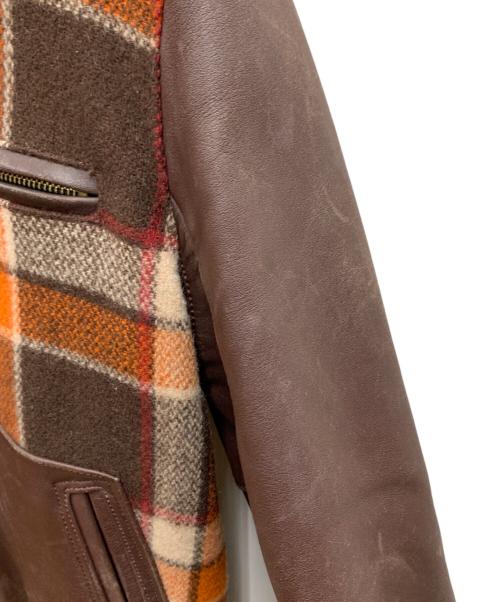 Pherrow's（フェローズ）PHERROW'S (フェローズ) レザージャケット ブラウン サイズ:LARGEの古着・服飾アイテム