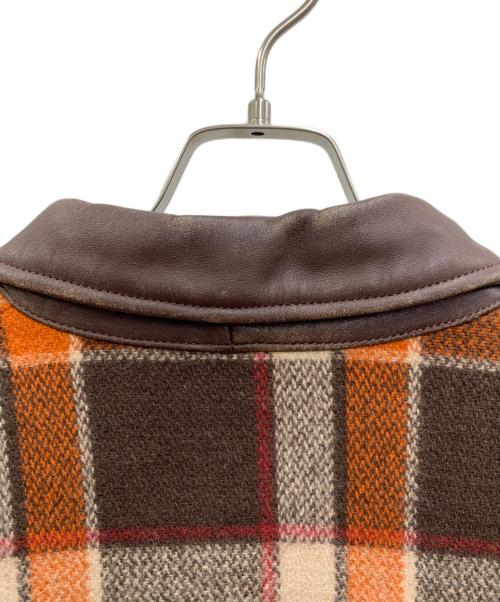 Pherrow's（フェローズ）PHERROW'S (フェローズ) レザージャケット ブラウン サイズ:LARGEの古着・服飾アイテム