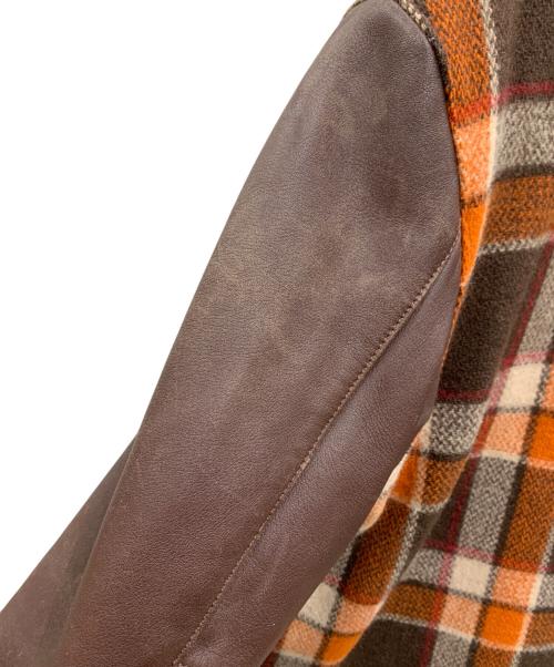 Pherrow's（フェローズ）PHERROW'S (フェローズ) レザージャケット ブラウン サイズ:LARGEの古着・服飾アイテム