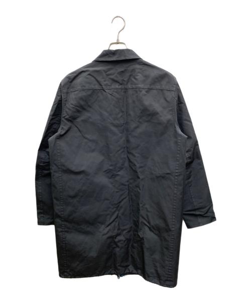 PS Paul Smith（ＰＳポールスミス）PS Paul Smith (ＰＳポールスミス) ステンカラーコート ブラック サイズ:XLの古着・服飾アイテム