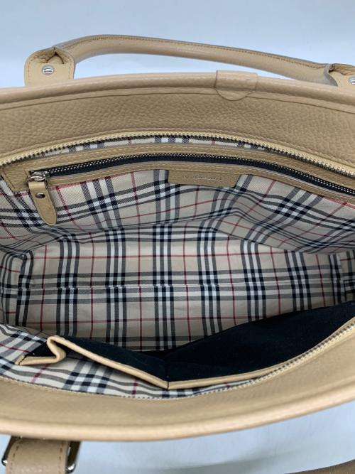 BURBERRY（バーバリー）BURBERRY (バーバリー) ビジネスバッグ ベージュの古着・服飾アイテム