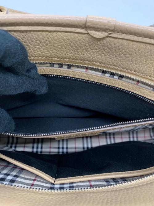 BURBERRY（バーバリー）BURBERRY (バーバリー) ビジネスバッグ ベージュの古着・服飾アイテム