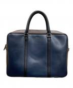 PAUL SMITHポールスミス）の古着「ビジネスバッグ」｜ネイビー×ブラウン