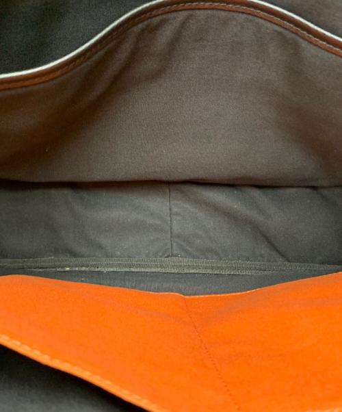 PAUL SMITH（ポールスミス）PAUL SMITH (ポールスミス) ビジネスバッグ ネイビー×ブラウンの古着・服飾アイテム