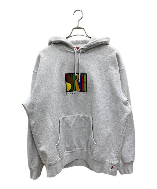 SUPREME（シュプリーム）Supreme (シュプリーム) プルオーバーパーカー グレー サイズ:XLARGEの古着・服飾アイテム