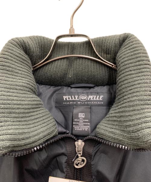 pellepelle（ペレペレ）pellepelle (ペレペレ) ジップジャケット ブルー×ブラック サイズ:XXL 未使用品の古着・服飾アイテム