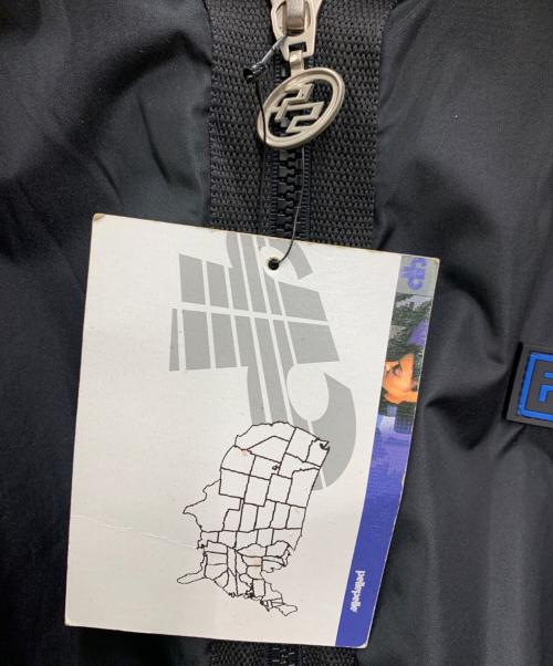 pellepelle（ペレペレ）pellepelle (ペレペレ) ジップジャケット ブルー×ブラック サイズ:XXL 未使用品の古着・服飾アイテム