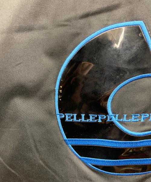 pellepelle（ペレペレ）pellepelle (ペレペレ) ジップジャケット ブルー×ブラック サイズ:XXL 未使用品の古着・服飾アイテム