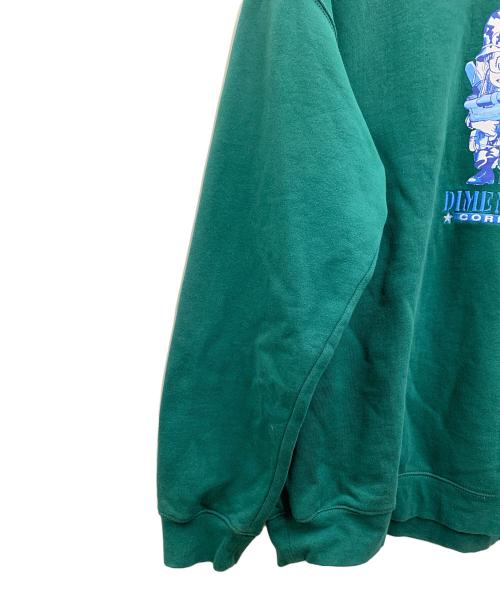 Dime（ダイム）Dime (ダイム) スウェット グリーン サイズ:XXLの古着・服飾アイテム