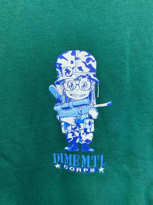 Dime（ダイム）Dime (ダイム) スウェット グリーン サイズ:XXLの古着・服飾アイテム