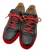 GIUSEPPE ZANOTTIジュゼッペザノッティ）の古着「シューズ」｜ブラック×レッド