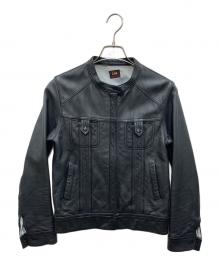 LEE×FREAK'S STORE（リー×フリークスストア）の古着「レザージャケット」｜ブラック