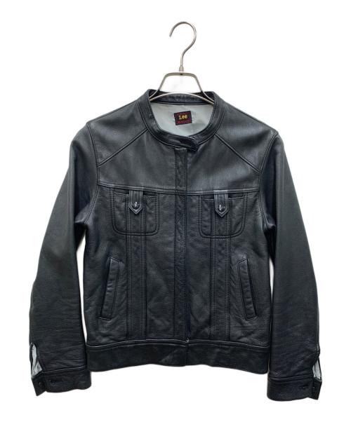 LEE（リー）LEE (リー) FREAK'S STORE (フリークスストア) レザージャケット ブラック サイズ:Mの古着・服飾アイテム