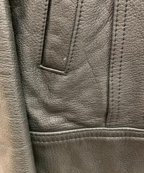 LEE（リー）LEE (リー) FREAK'S STORE (フリークスストア) レザージャケット ブラック サイズ:Mの古着・服飾アイテム