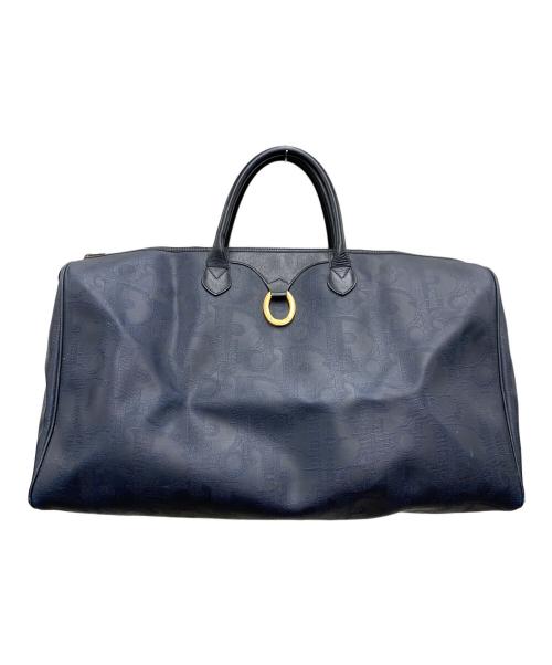 Christian Dior（クリスチャン ディオール）Christian Dior (クリスチャン ディオール) ボストンバッグ ネイビーの古着・服飾アイテム