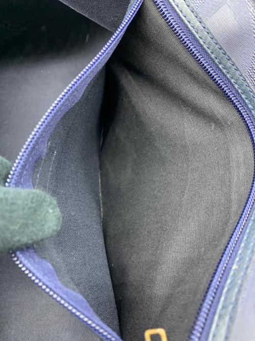 Christian Dior（クリスチャン ディオール）Christian Dior (クリスチャン ディオール) ボストンバッグ ネイビーの古着・服飾アイテム