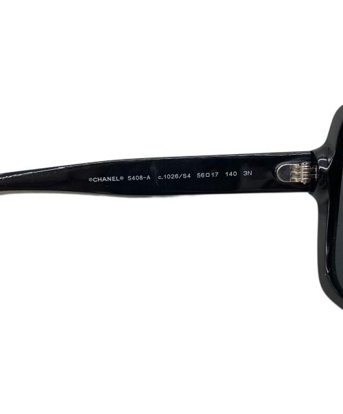 CHANEL（シャネル）CHANEL (シャネル) サングラス ブラック サイズ:56□17の古着・服飾アイテム