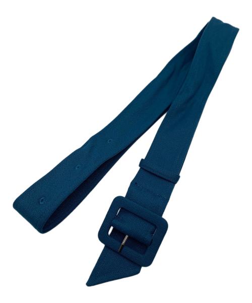 HARE（ハレ）HARE (ハレ) バイカラープリーツコート ブルー×ネイビー サイズ:Freeの古着・服飾アイテム