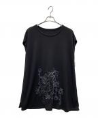 ANNA STESIAアンナステージア）の古着「ロングカットソー」｜ブラック
