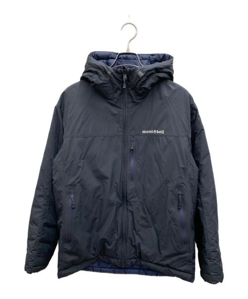 mont-bell（モンベル）mont-bell (モンベル) リバーシブルダウンジャケット ネイビー サイズ:Mの古着・服飾アイテム