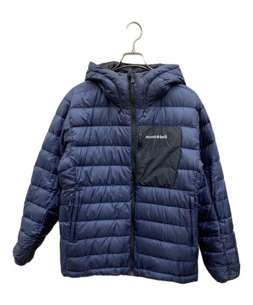mont-bell（モンベル）mont-bell (モンベル) リバーシブルダウンジャケット ネイビー サイズ:Mの古着・服飾アイテム