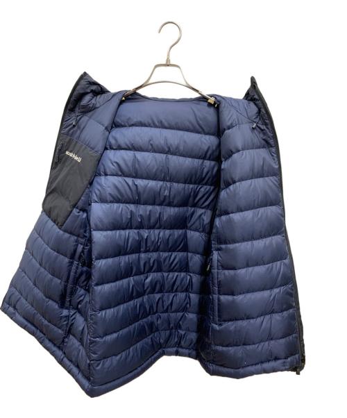 mont-bell（モンベル）mont-bell (モンベル) リバーシブルダウンジャケット ネイビー サイズ:Mの古着・服飾アイテム