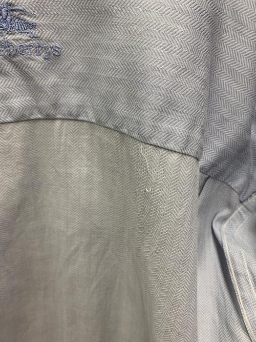 Burberry's（バーバリーズ）Burberry's (バーバリーズ) 長袖シャツ スカイブルー サイズ:SIZE15の古着・服飾アイテム