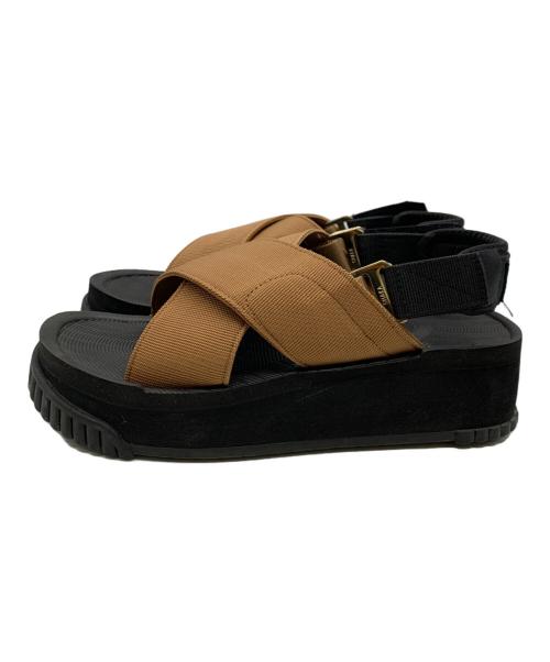 shaka（シャカ）SHAKA (シャカ) サンダル ブラック×ブラウン サイズ:25の古着・服飾アイテム