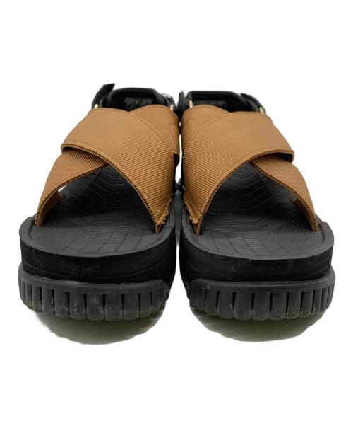 shaka（シャカ）SHAKA (シャカ) サンダル ブラック×ブラウン サイズ:25の古着・服飾アイテム