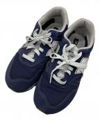 NEW BALANCEニューバランス）の古着「ローカットスニーカー」｜ネイビー×グレー