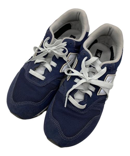 NEW BALANCE（ニューバランス）NEW BALANCE (ニューバランス) ローカットスニーカー ネイビー×グレー サイズ:26の古着・服飾アイテム