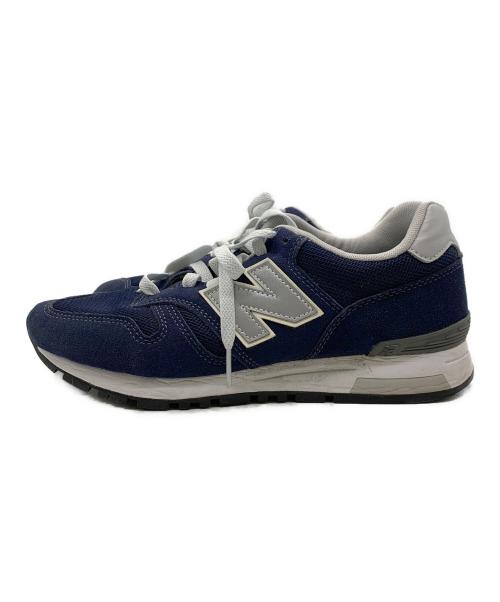 NEW BALANCE（ニューバランス）NEW BALANCE (ニューバランス) ローカットスニーカー ネイビー×グレー サイズ:26の古着・服飾アイテム