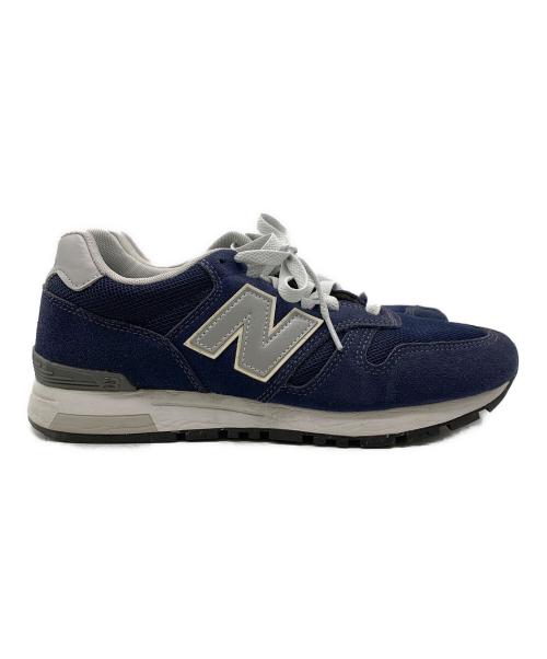 NEW BALANCE（ニューバランス）NEW BALANCE (ニューバランス) ローカットスニーカー ネイビー×グレー サイズ:26の古着・服飾アイテム