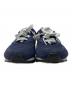NEW BALANCE (ニューバランス) ローカットスニーカー ネイビー×グレー サイズ:26：6000円