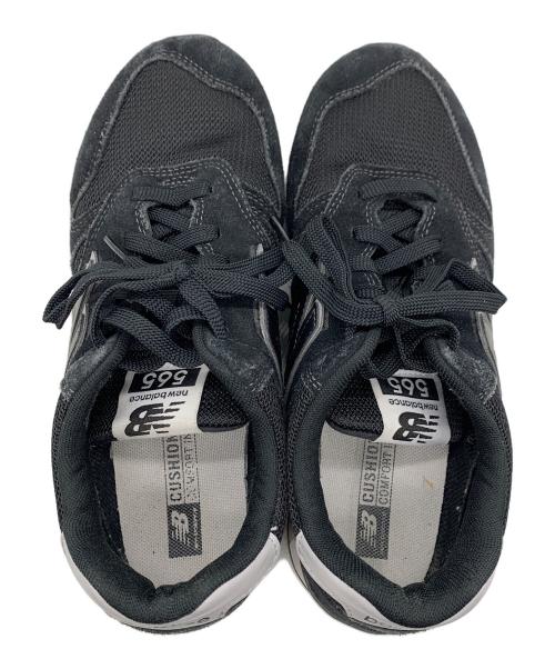 NEW BALANCE（ニューバランス）NEW BALANCE (ニューバランス) ローカットスニーカー ブラック サイズ:25.5の古着・服飾アイテム