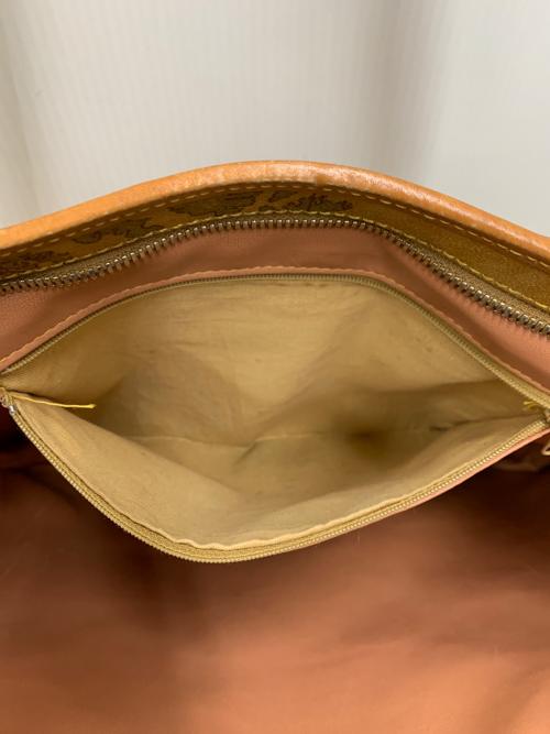 PRIMA CLASSE（プリマクラッセ）PRIMA CLASSE (プリマクラッセ) ハンドバッグ ブラウンの古着・服飾アイテム